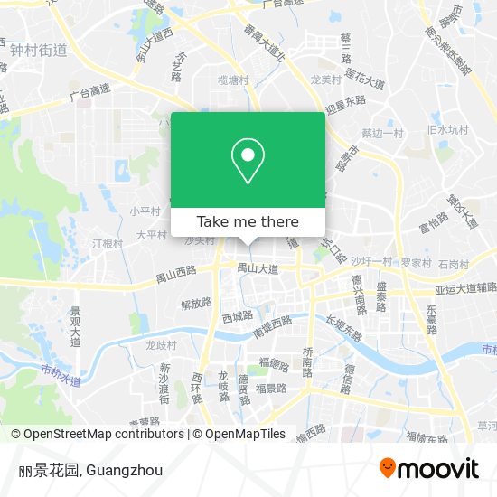 丽景花园 map