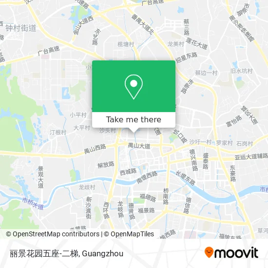 丽景花园五座-二梯 map