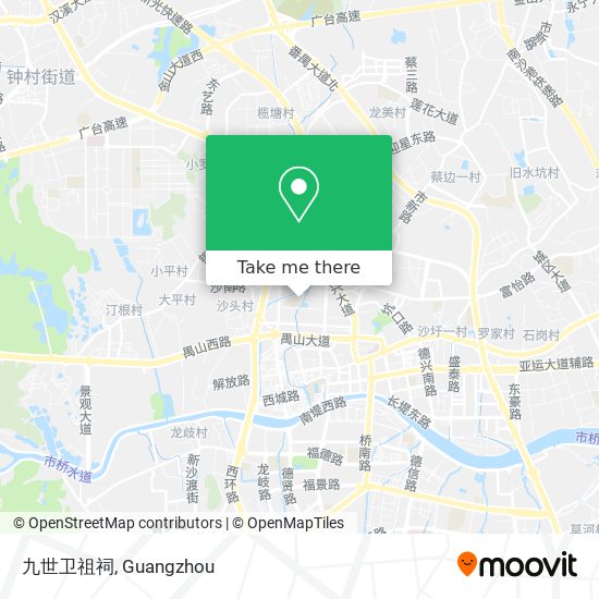 九世卫祖祠 map
