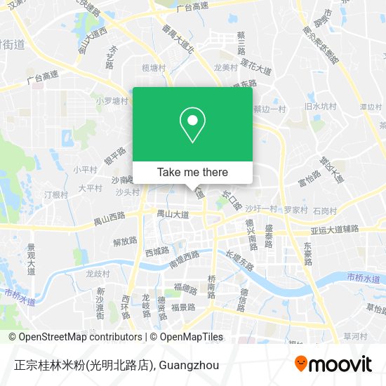 正宗桂林米粉(光明北路店) map