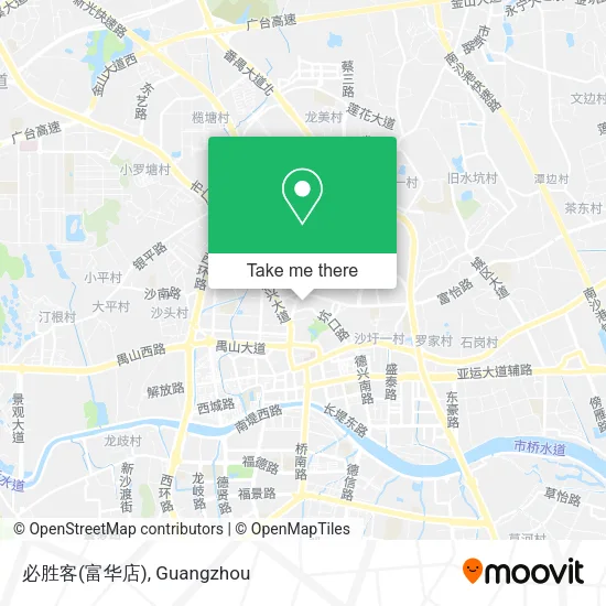 必胜客(富华店) map
