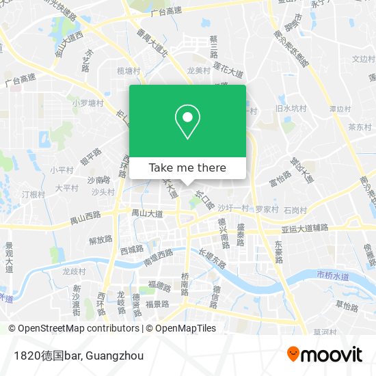 1820德国bar map