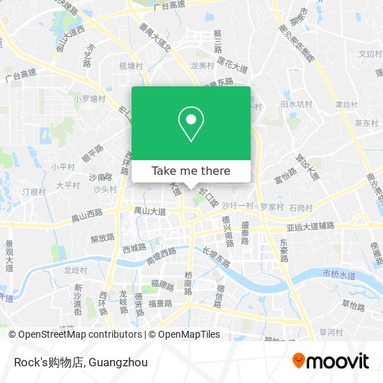 Rock's购物店 map