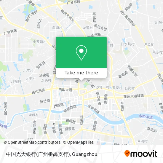 中国光大银行(广州番禺支行) map