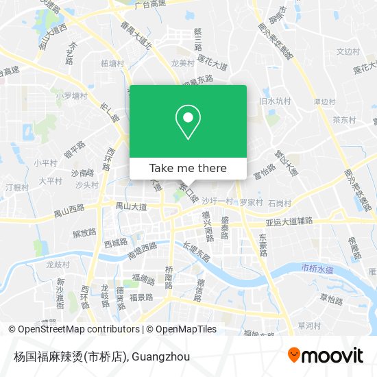 杨国福麻辣烫(市桥店) map