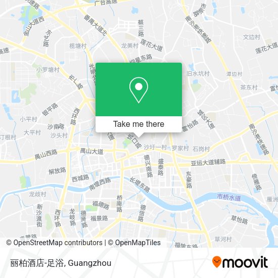 丽柏酒店-足浴 map
