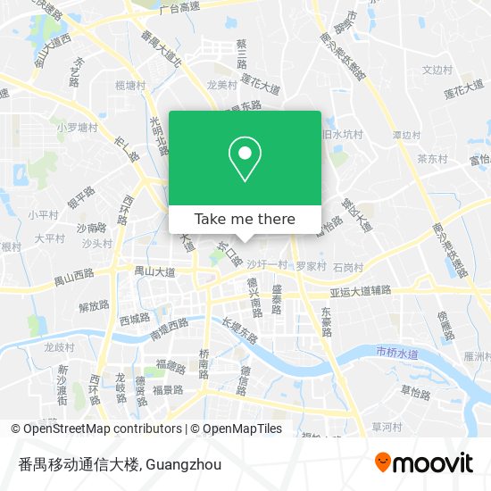 番禺移动通信大楼 map