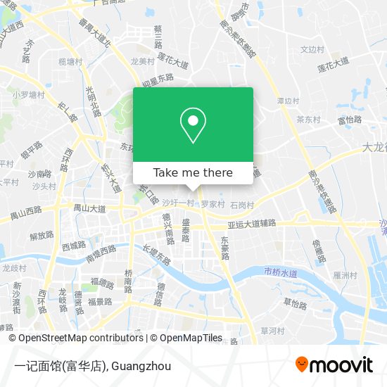 一记面馆(富华店) map