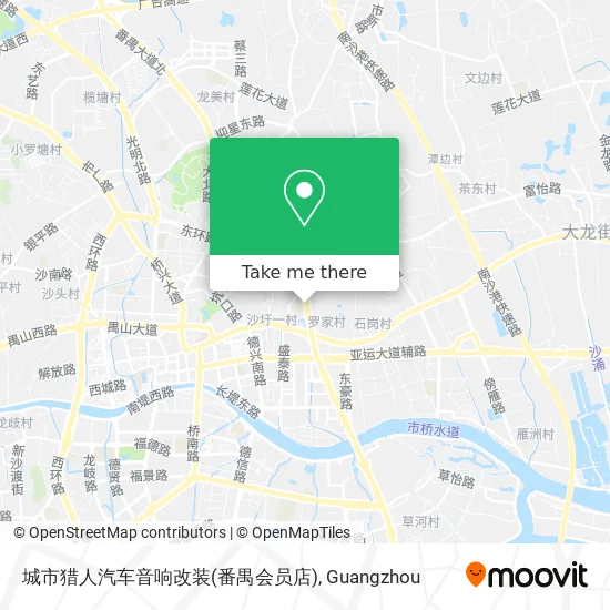 城市猎人汽车音响改装(番禺会员店) map