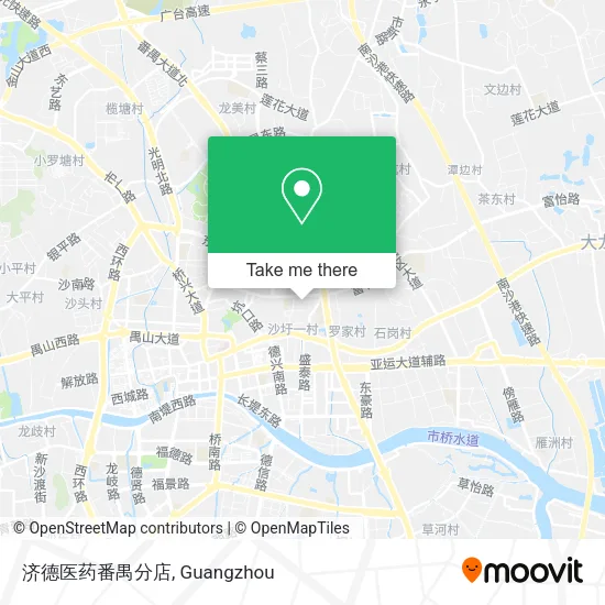 济德医药番禺分店 map