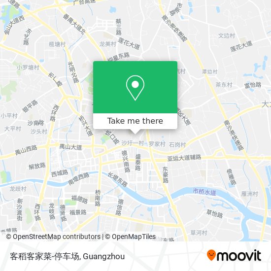 客稻客家菜-停车场 map