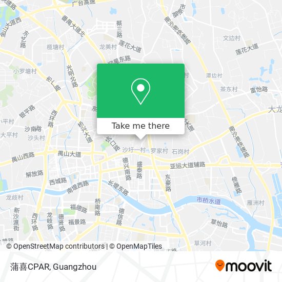 蒲喜CPAR map