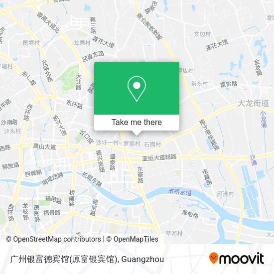 广州银富德宾馆(原富银宾馆) map