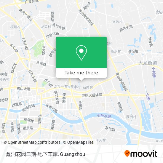 鑫润花园二期-地下车库 map