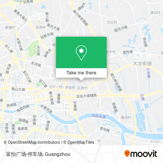 富怡广场-停车场 map