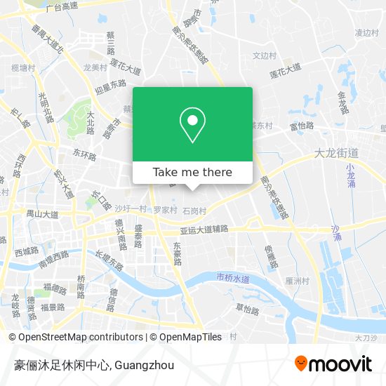 豪俪沐足休闲中心 map