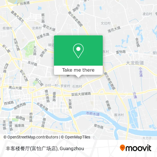 丰客楼餐厅(富怡广场店) map