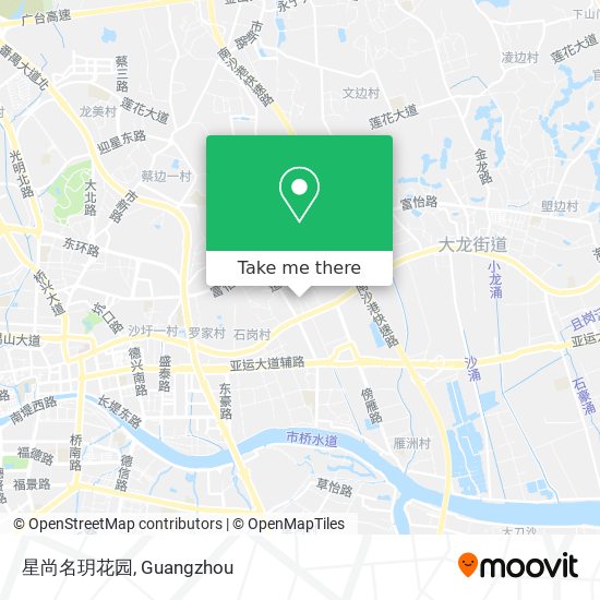 星尚名玥花园 map