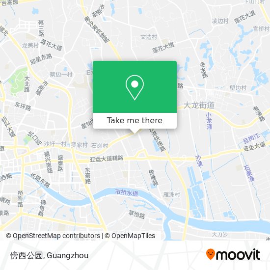 傍西公园 map