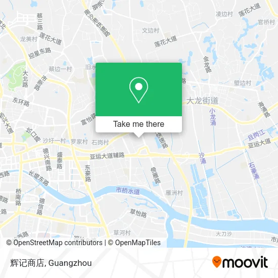 辉记商店 map