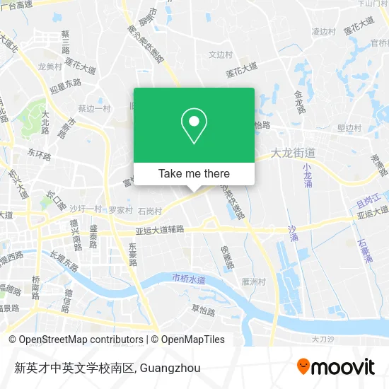 新英才中英文学校南区 map