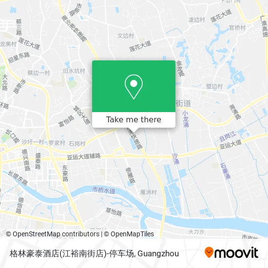 格林豪泰酒店(江裕南街店)-停车场 map