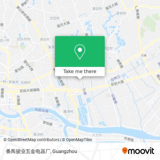 番禺骏业五金电器厂 map