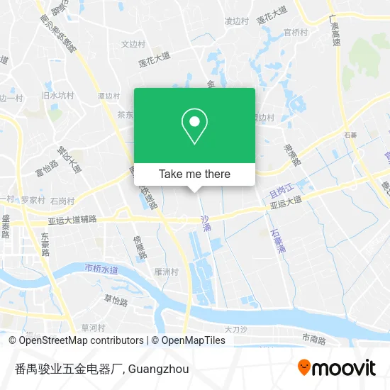 番禺骏业五金电器厂 map