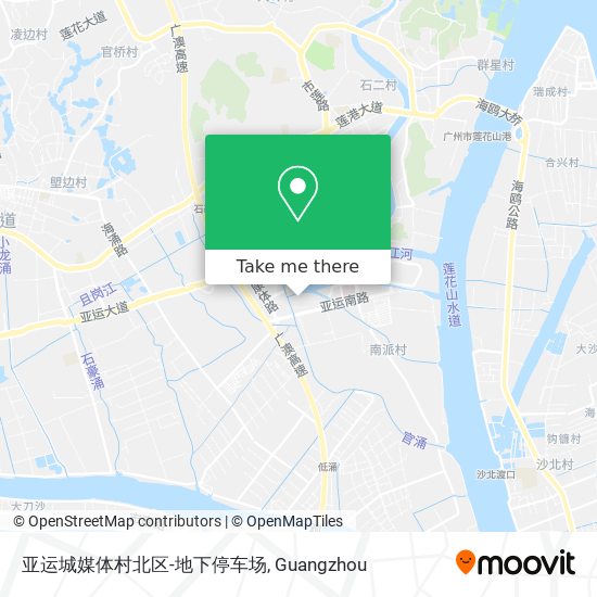 亚运城媒体村北区-地下停车场 map