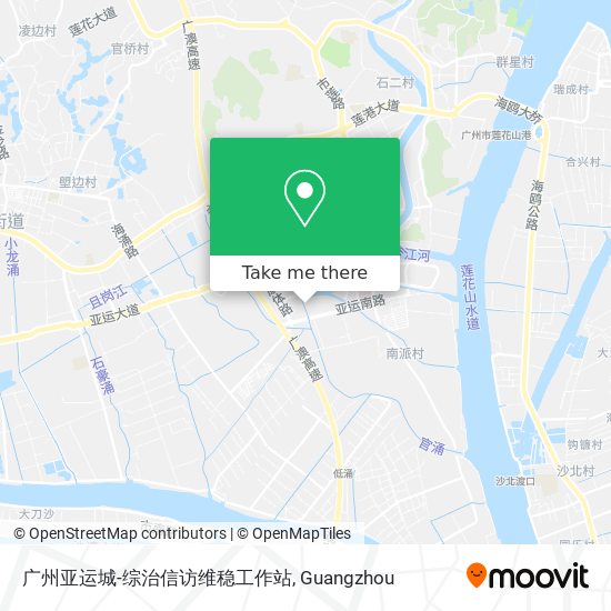 广州亚运城-综治信访维稳工作站 map