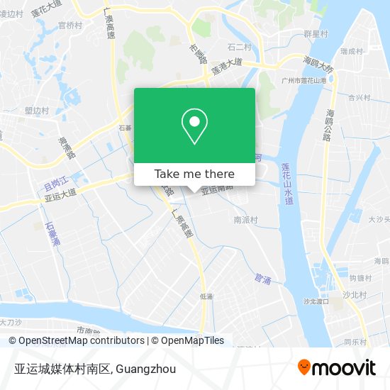 亚运城媒体村南区 map