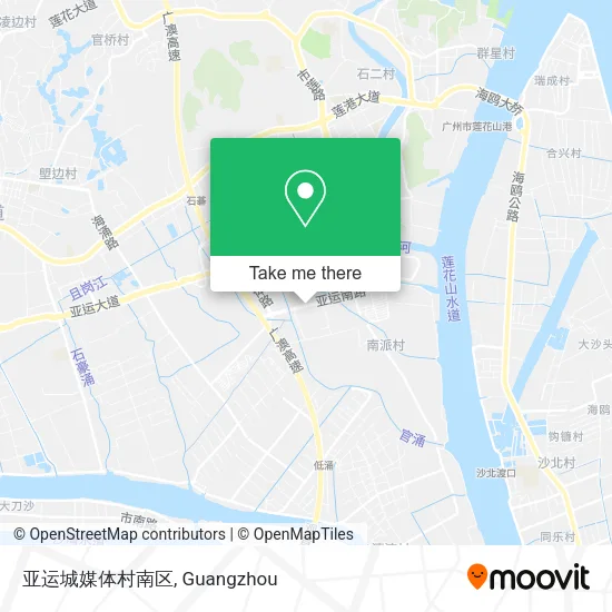 亚运城媒体村南区 map