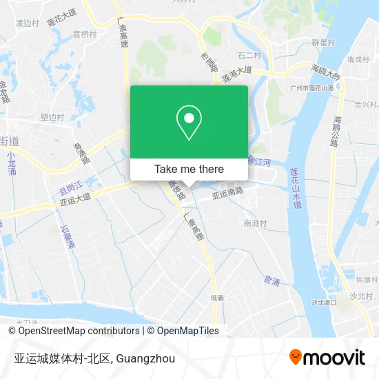 亚运城媒体村-北区 map