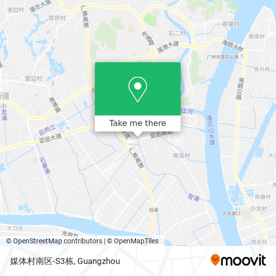 媒体村南区-S3栋 map