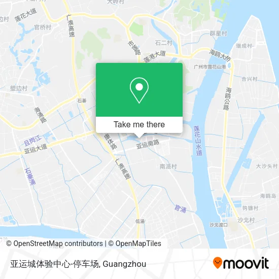 亚运城体验中心-停车场 map