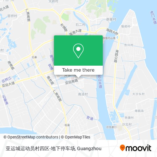 亚运城运动员村四区-地下停车场 map
