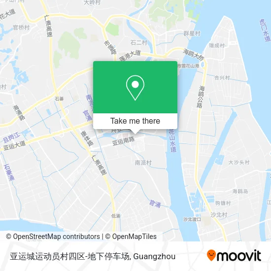亚运城运动员村四区-地下停车场 map