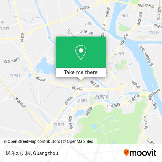 民乐幼儿园 map