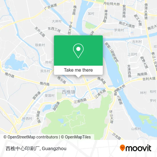西樵中心印刷厂 map