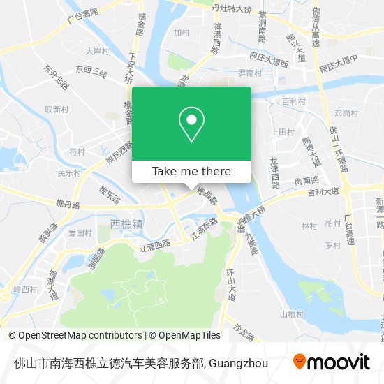 佛山市南海西樵立德汽车美容服务部 map
