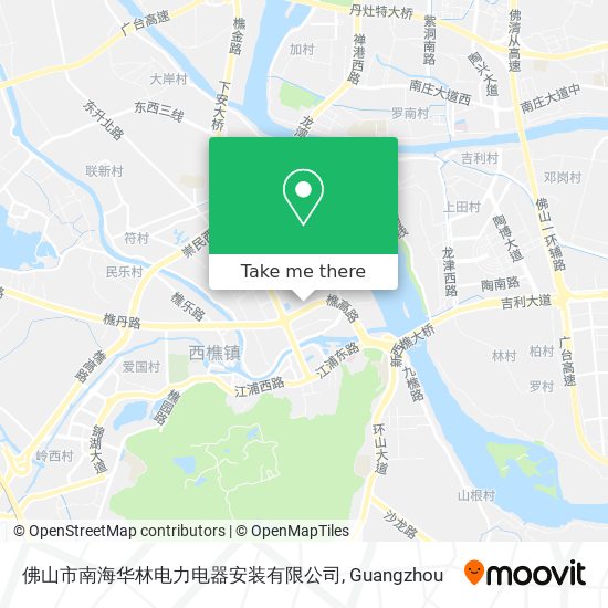 佛山市南海华林电力电器安装有限公司 map