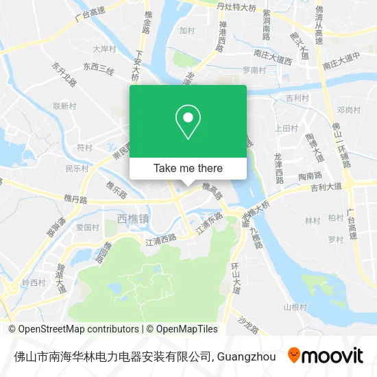 佛山市南海华林电力电器安装有限公司 map