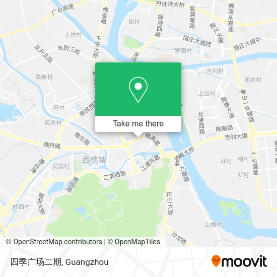 四季广场二期 map