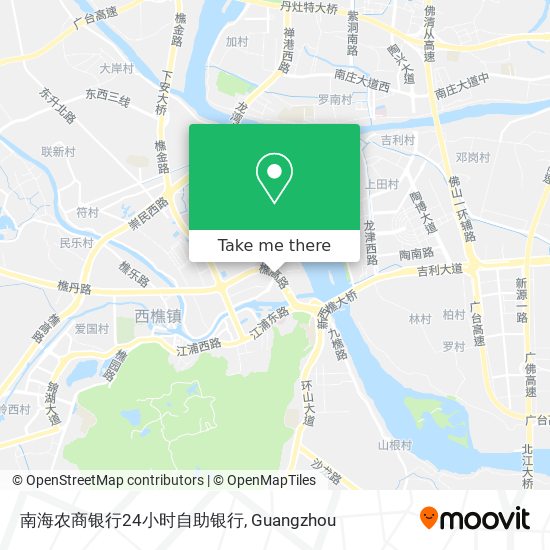 南海农商银行24小时自助银行 map