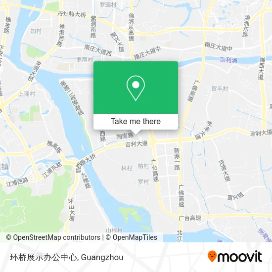 环桥展示办公中心 map