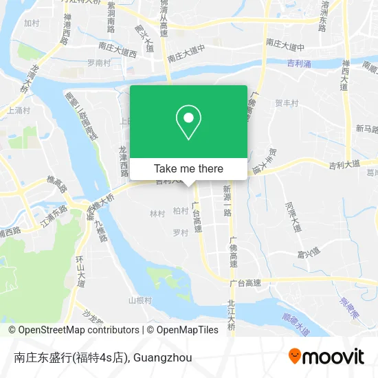 南庄东盛行(福特4s店) map