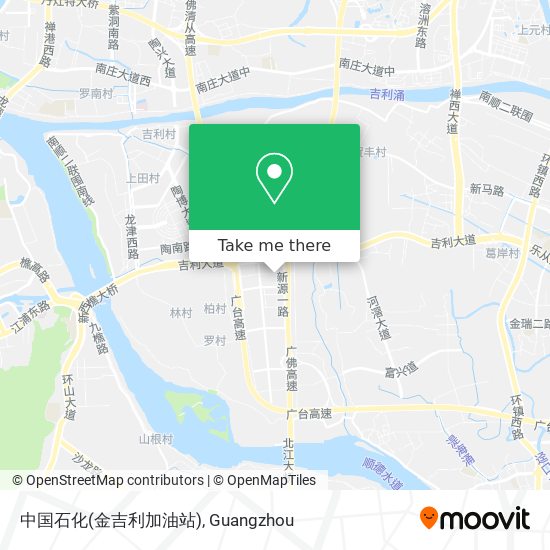 中国石化(金吉利加油站) map