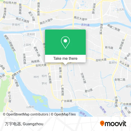 万宇电器 map