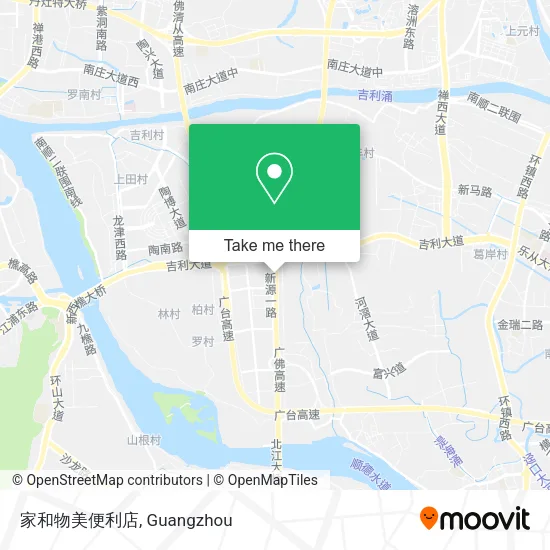 家和物美便利店 map