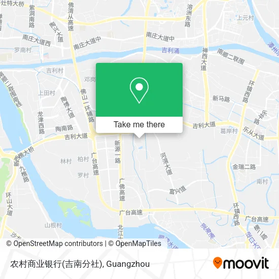 农村商业银行(吉南分社) map